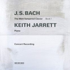 BACH/THE WELL-TEMPERED CLAVIER - BOOK I cover art