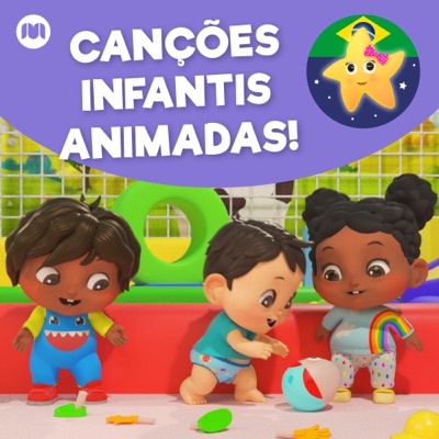 Cinco Pequenos Sapos - Little Baby Bum em Português | Shazam