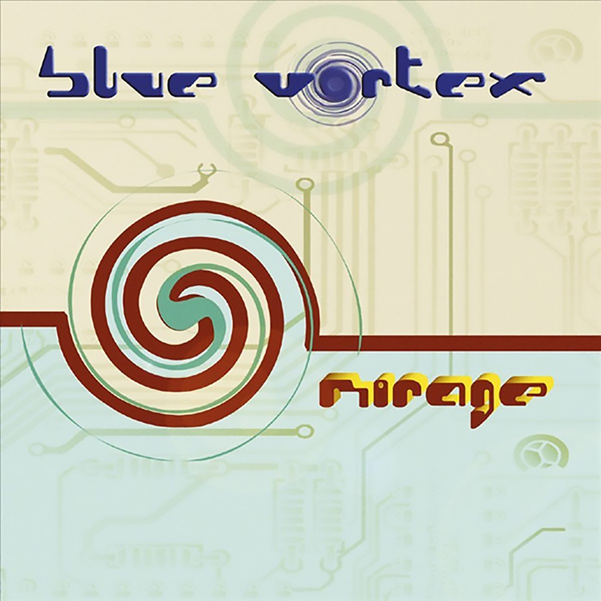 Blue vortex. Goa Trance CD. Vortex Trance.