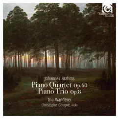 Brahms: Piano Quartet, Op. 60 & Piano Trio, Op. 8 by Trio Wanderer & Christophe Gaugué album reviews, ratings, credits