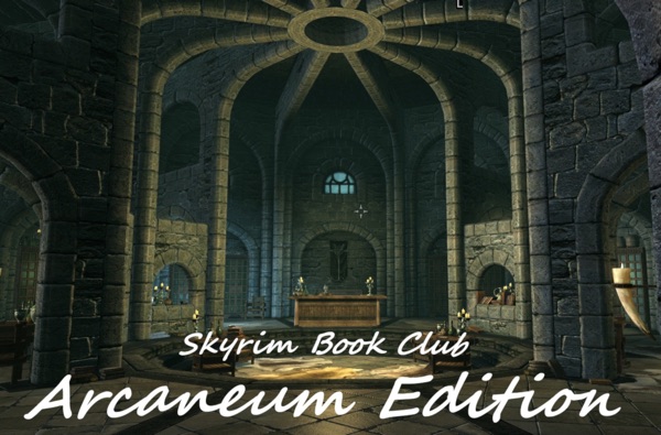 Skyrim Book Club - Arcanaeum Edition cover