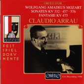 Mozart: Piano Sonatas Nos. 12, 14 & 18 and Fantasia in C Minor (Live) artwork