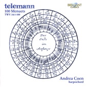 Telemann: 100 Menuets TWV 34:1-100 artwork