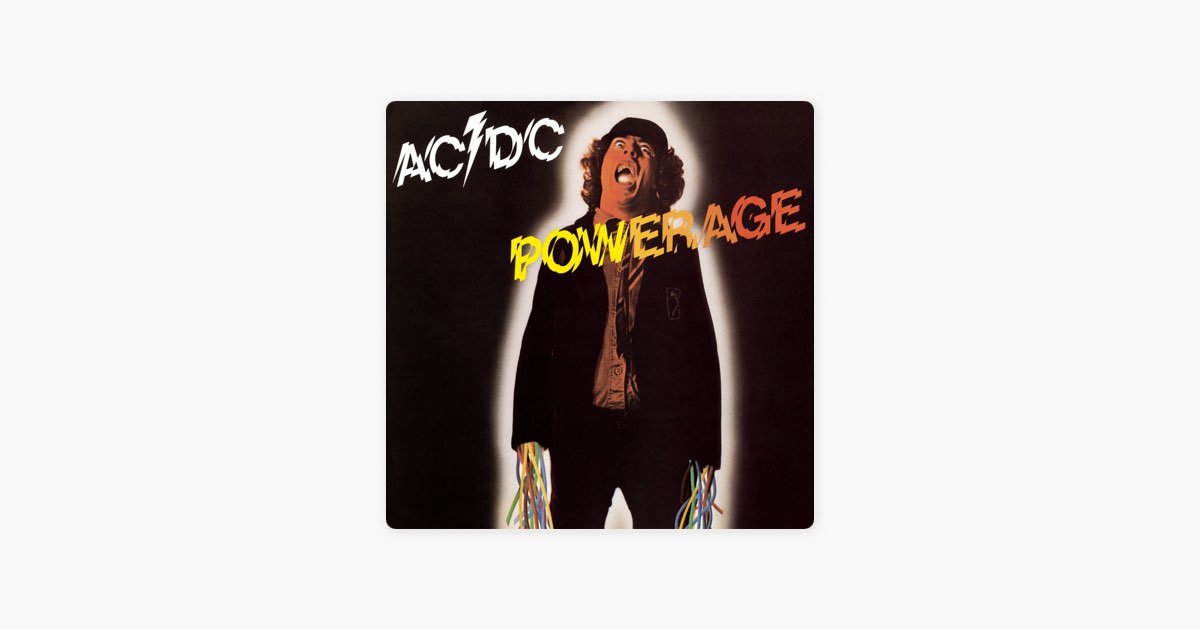 Песня up на телефон. AC DC POWERAGE 1978.