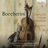 Boccherini: Complete Violin Sonatas, Vol. 1 artwork