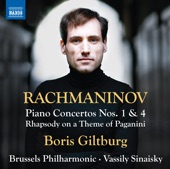 Rachmaninov: Piano Concerto Nos. 1 & 4, Rhapsody on a Theme of Paganini artwork