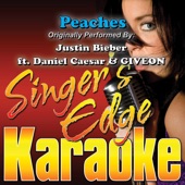 Peaches (Originally Performed By Justin Bieber ft. Daniel Caesar & GIVEON) [Karaoke] artwork