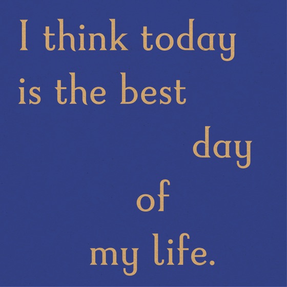 Cover artwork for Best Day of My Life