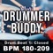 BPM 181 (Drum Beat 1, Closed Hats, Beats Per Minute, Music Tools and Utilities, Tempos and Grooves for Practice, Jamming, And Songwriters) artwork