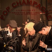 Pop Champagne (feat. 1mill & tarvethz) artwork