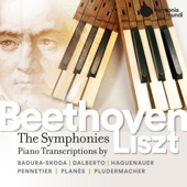 Beethoven: Complete Symphonies transcribed for the piano by Franz Liszt artwork