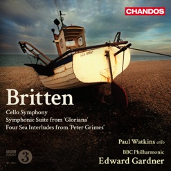 BRITTEN/SYMPHONY FOR CELLO AND ORCHESTRA cover art