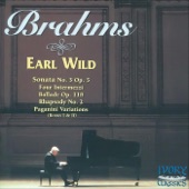 Earl Wild Plays Brahms artwork