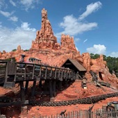 Big Thunder Mountain Railroad artwork