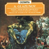 Glazunov: Les Ruses de L'Amour, Op. 61; The Sea, Op. 28 & March on a Russian Theme, Op. 76 artwork