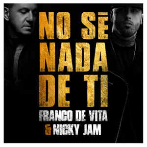 No Sé Nada de Ti - Single