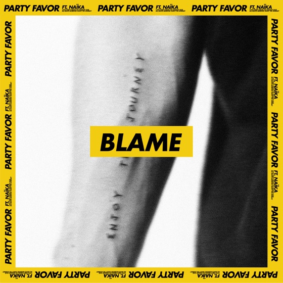 Cover artwork for Blame (feat. Naïka)