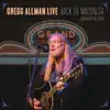 Gregg Allman Live: Back to Macon, GA album lyrics, reviews, download