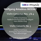 Mozart: Violin Concertos Nos. 3, 4 & 5 artwork