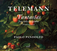 Paolo Pandolfo - Telemann: Fantasias for Viola da gamba artwork