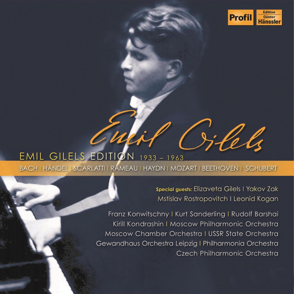 ‎Apple Music에서 감상하는 Emil Gilels의 Emil Gilels Edition (1933-1963) [Live]