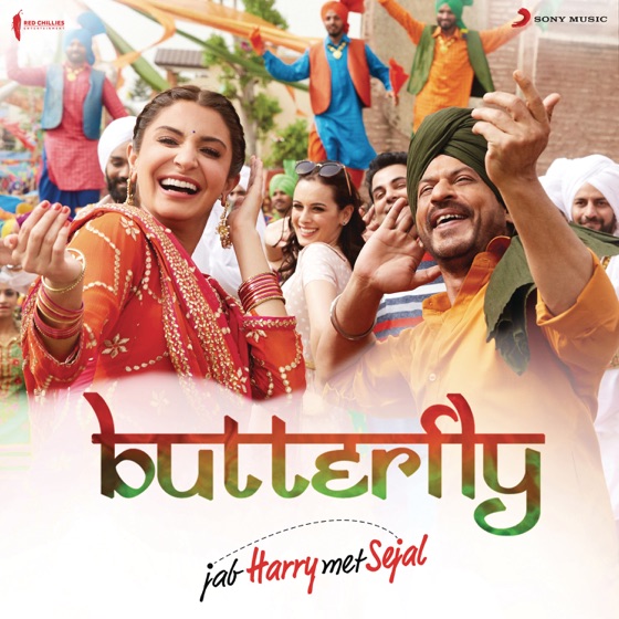 Cover artwork for Butterfly (From "Jab Harry Met Sejal")