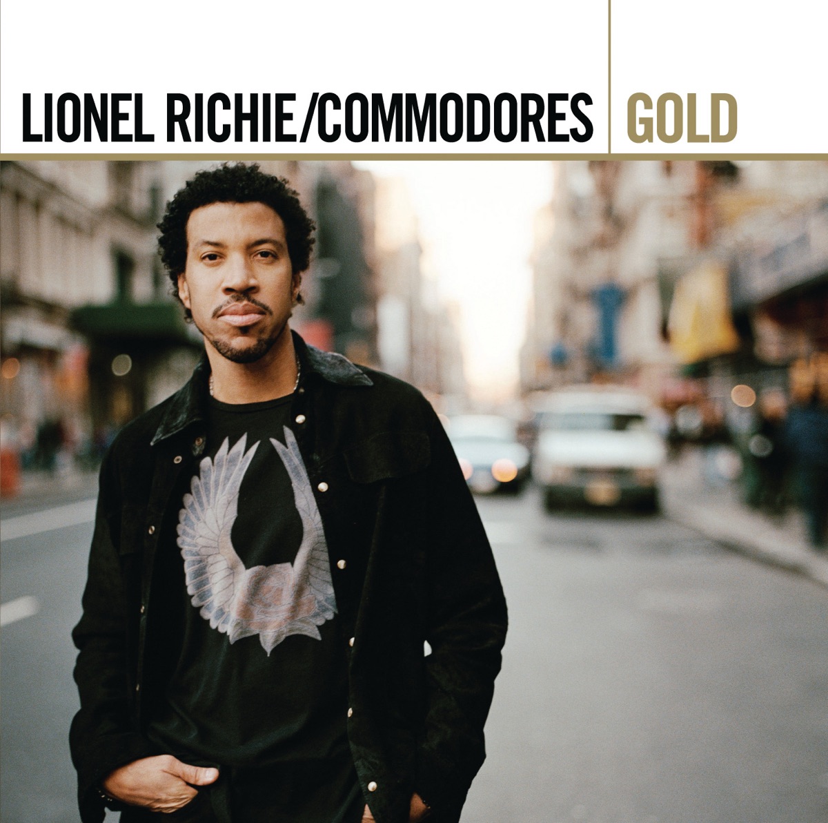 Gold Lionel Richie Commodores Album Cover By Lionel