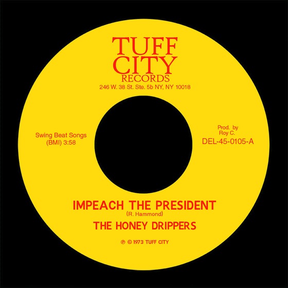 Cover artwork for Impeach the President