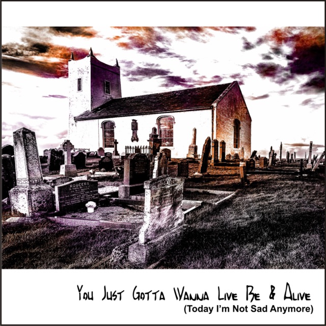 You Just Gotta Wanna Live & Be Alive (Today I'm Not Sad Anymore) - Single Album Cover