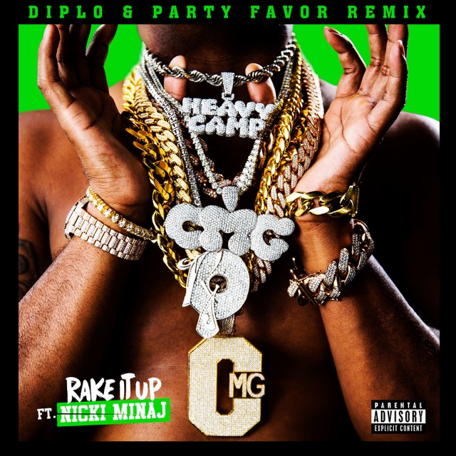 Yo Gotti Rake It Up (feat. Nicki Minaj) [Diplo & Party Favor Remix] - Single Album Cover