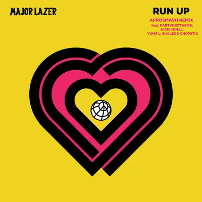 Run Up (feat. PARTYNEXTDOOR, Nicki Minaj, Yung L, Skales & Chopstix) [Afrosmash Clean Remix] - Single - Major Lazer