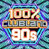 100% Clubland 90s artwork