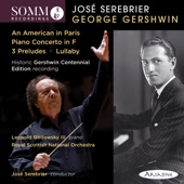 Gershwin: An American in Paris, Piano Concerto in F Major, 3 Preludes & Lullaby artwork