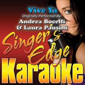 Vive Ya (Originally Performed By Andrea Bocelli & Laura Pausini) [Instrumental] artwork