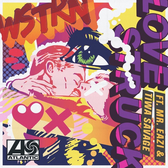 Cover artwork for Love Struck (feat. Tiwa Savage & Mr Eazi)