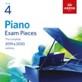 Piano Exam Pieces 2019 & 2020, ABRSM Grade 4 artwork
