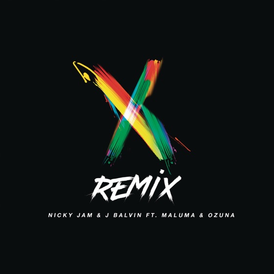 Cover artwork for X (feat. Maluma & Ozuna)