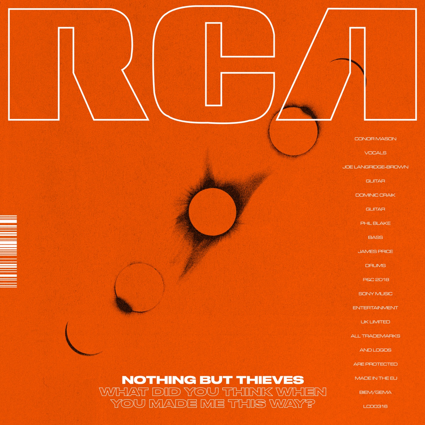 Nothing But Thieves - What Did You Think When You Made Me This Way? - EP