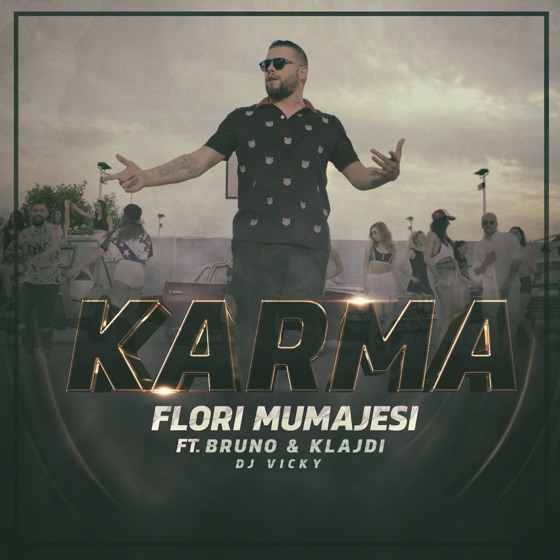 Cover artwork for Karma (feat. Bruno, Klajdi & DJ Vicky)