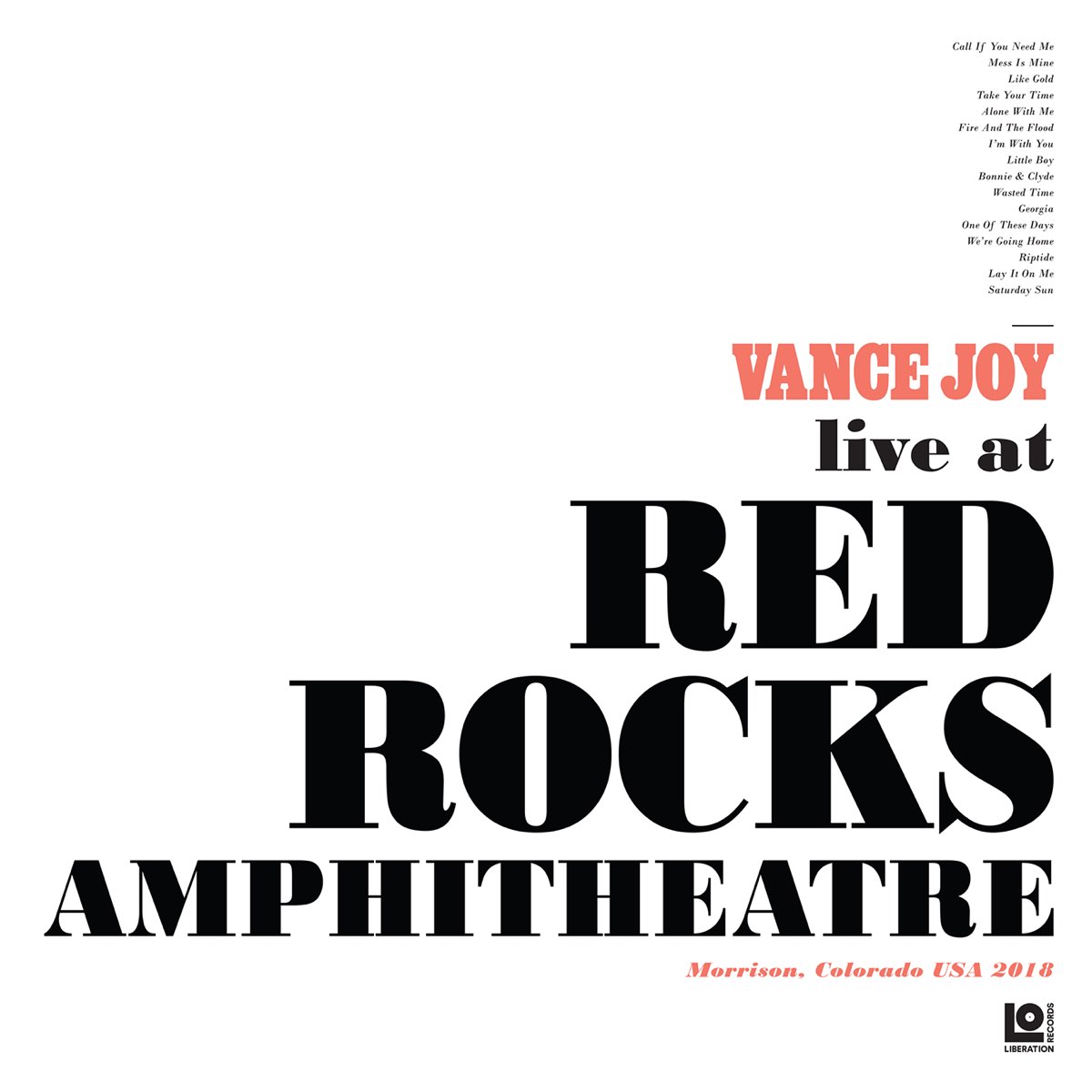 ‎Live at Red Rocks Amphitheatre by Vance Joy on Apple Music