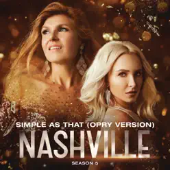 Simple As That (Opry Version) [feat. Charles Esten] - Single - Nashville Cast
