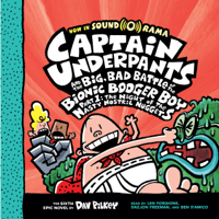 Dav Pilkey - Captain Underpants and the Big, Bad Battle of the Bionic Booger Boy, Part 1: The Night of the Nasty Nostril Nuggets artwork