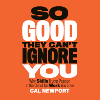 Cal Newport - So Good They Can't Ignore You artwork