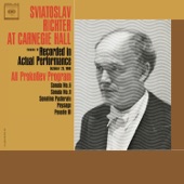 Sviatoslav Richter Live at Carnegie Hall: All Prokofiev Program (October 23, 1960) artwork