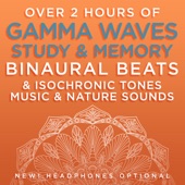 Over 2 Hours of Gamma Waves Study & Memory Binaural Beats & Isochronic Tones Music & Nature Sounds artwork