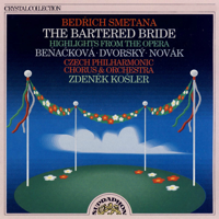 Czech Philharmonic Orchestra & Zdeněk Košler - Smetana: The Bartered Bride. Highlights from the Opera artwork