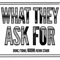 What They Ask For (feat. Kenn Starr & Boom) - DTMD lyrics