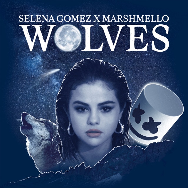 Selena Gomez Wolves - Single Album Cover