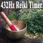 432Hz Reiki Timer 26 x 3 Minutes Tibetan Singing Bowl Bell with Relaxation Birds in a Forest Background artwork