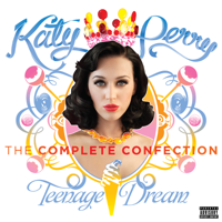 Katy Perry - Teenage Dream artwork